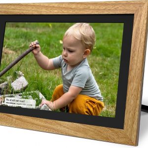 Digitale fotolijst (hout)